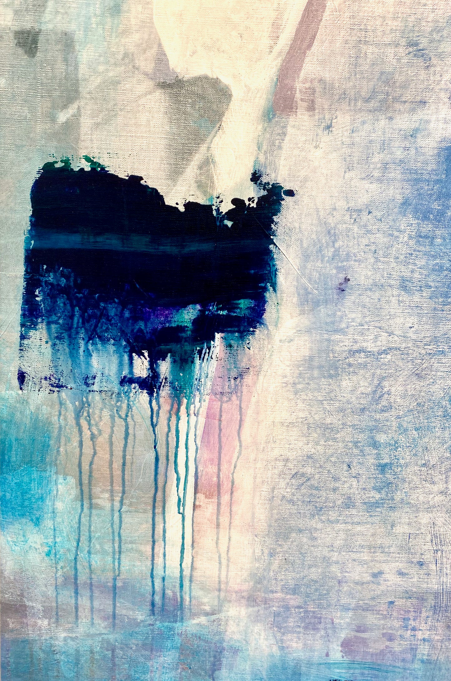 Lars Rylander - Aqua, acrylic painting