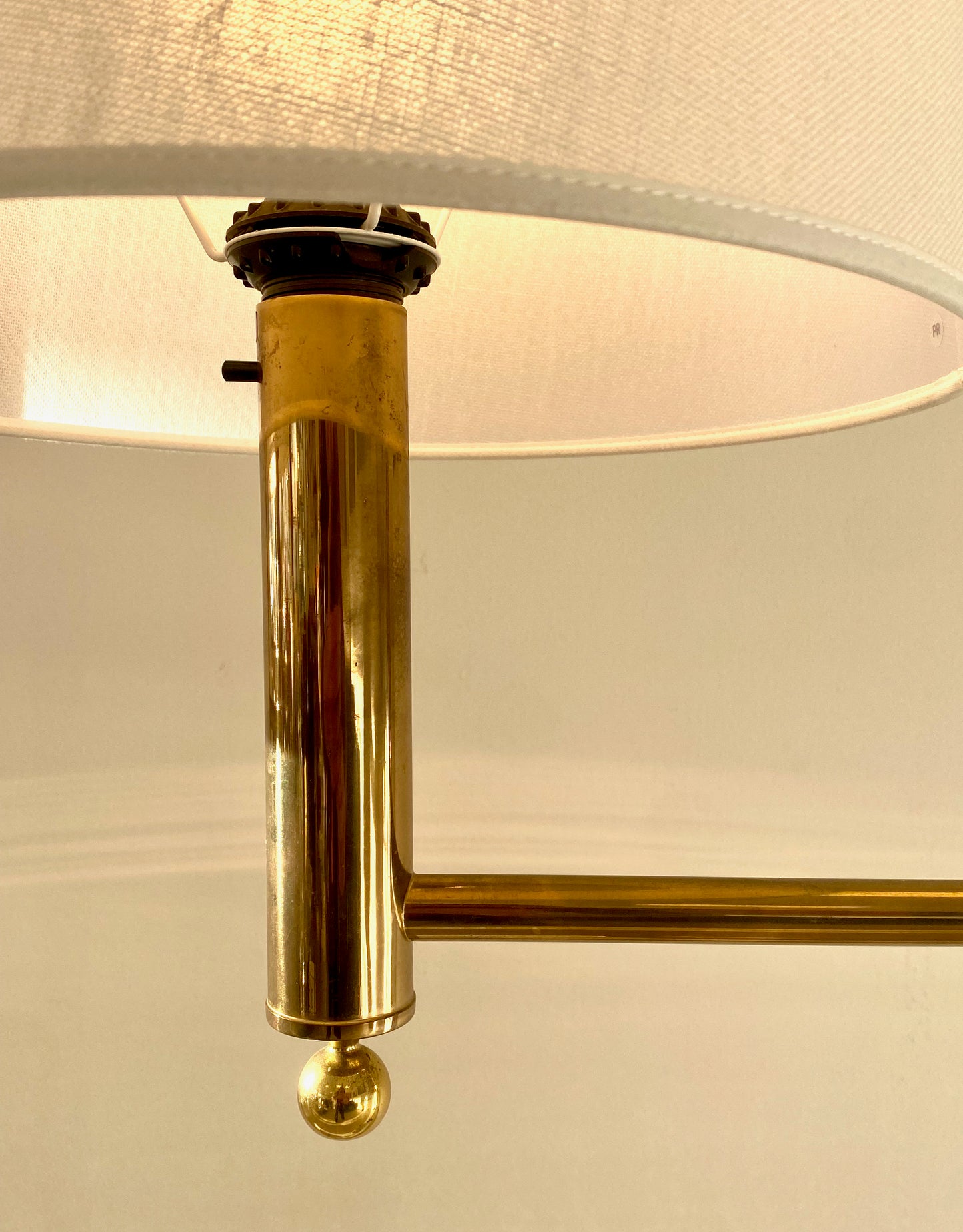 Pair of brass floor lamps from Bergboms - G-018