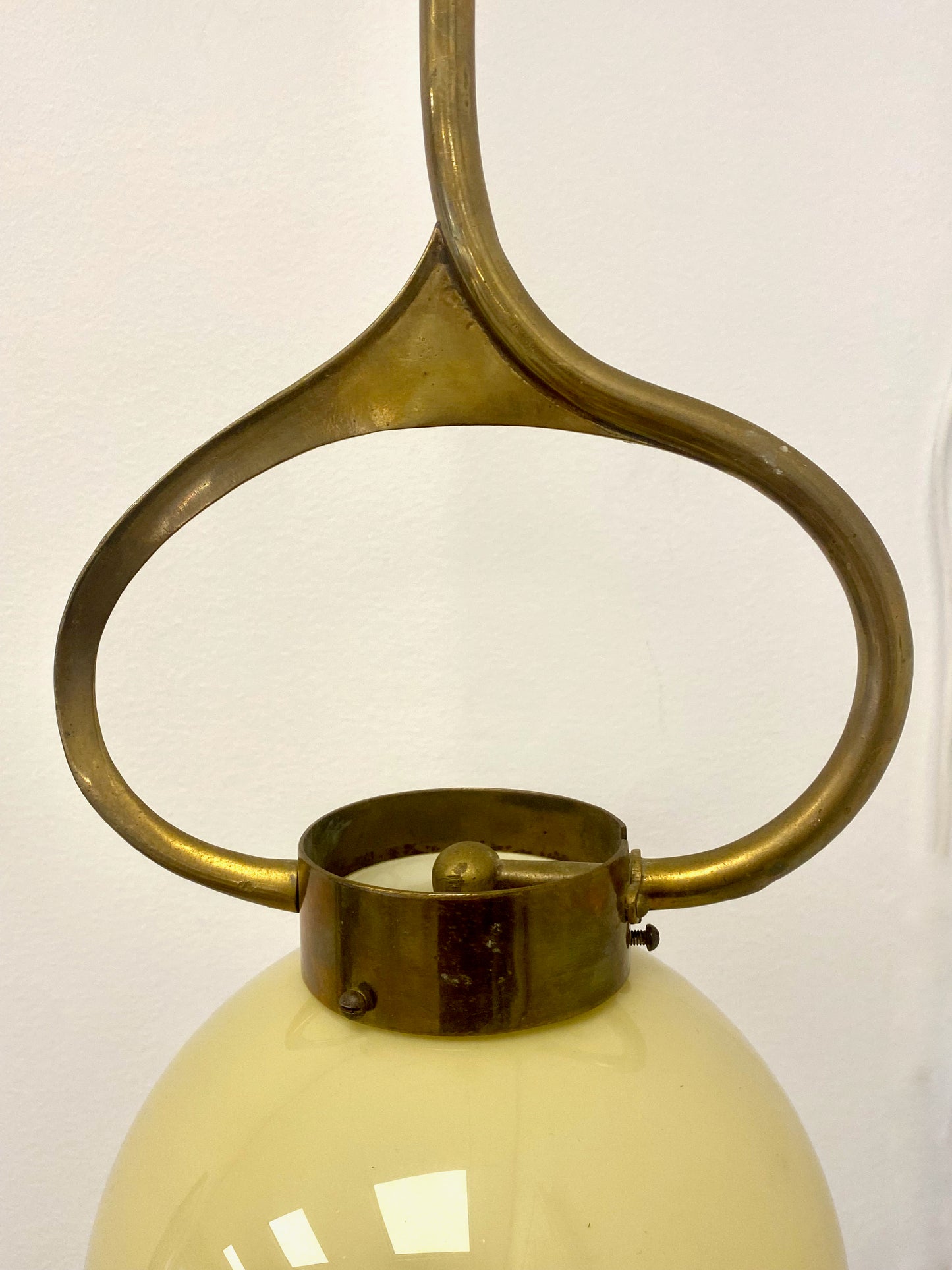 Brass Art Deco lamp - 1930´s