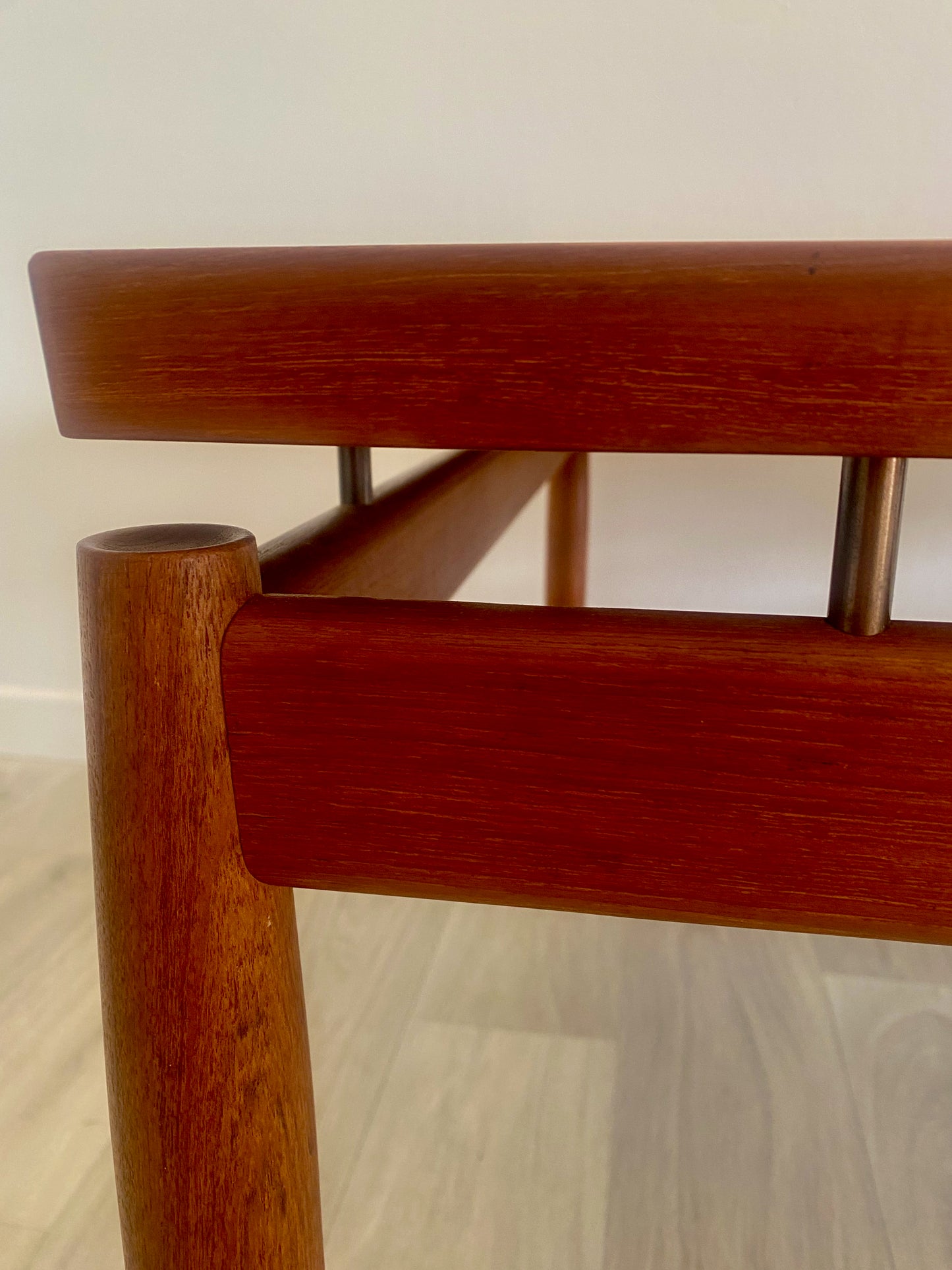 Grete Jalk - solid teak coffee table, model 624, for France & Son