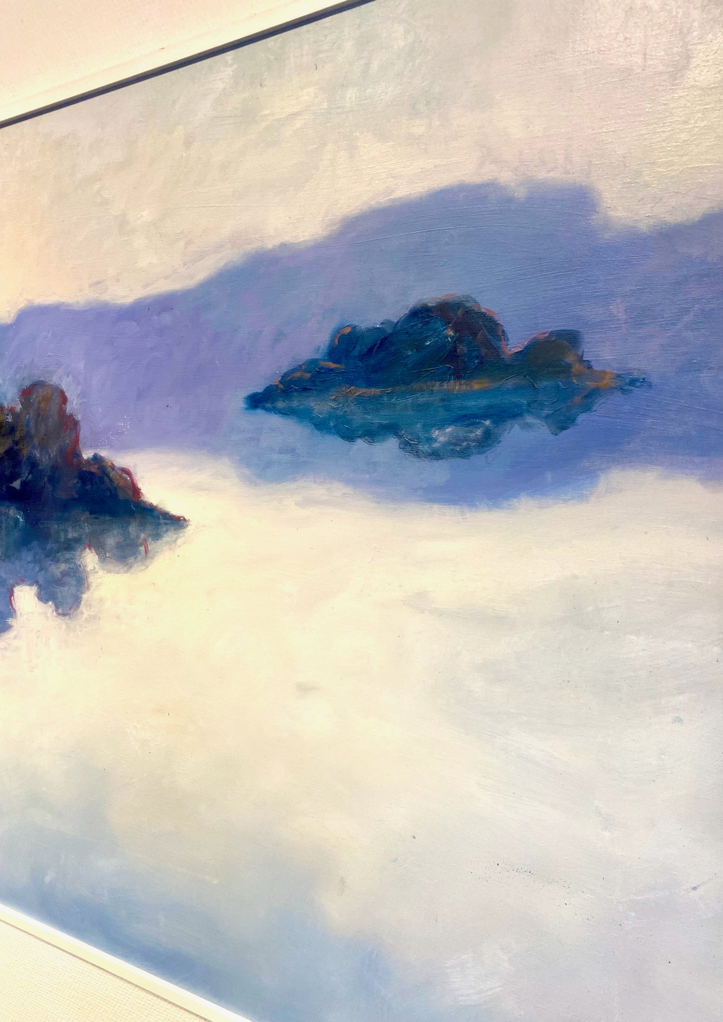 Jonas Wickman - Islands (Öar), acrylic on canvas