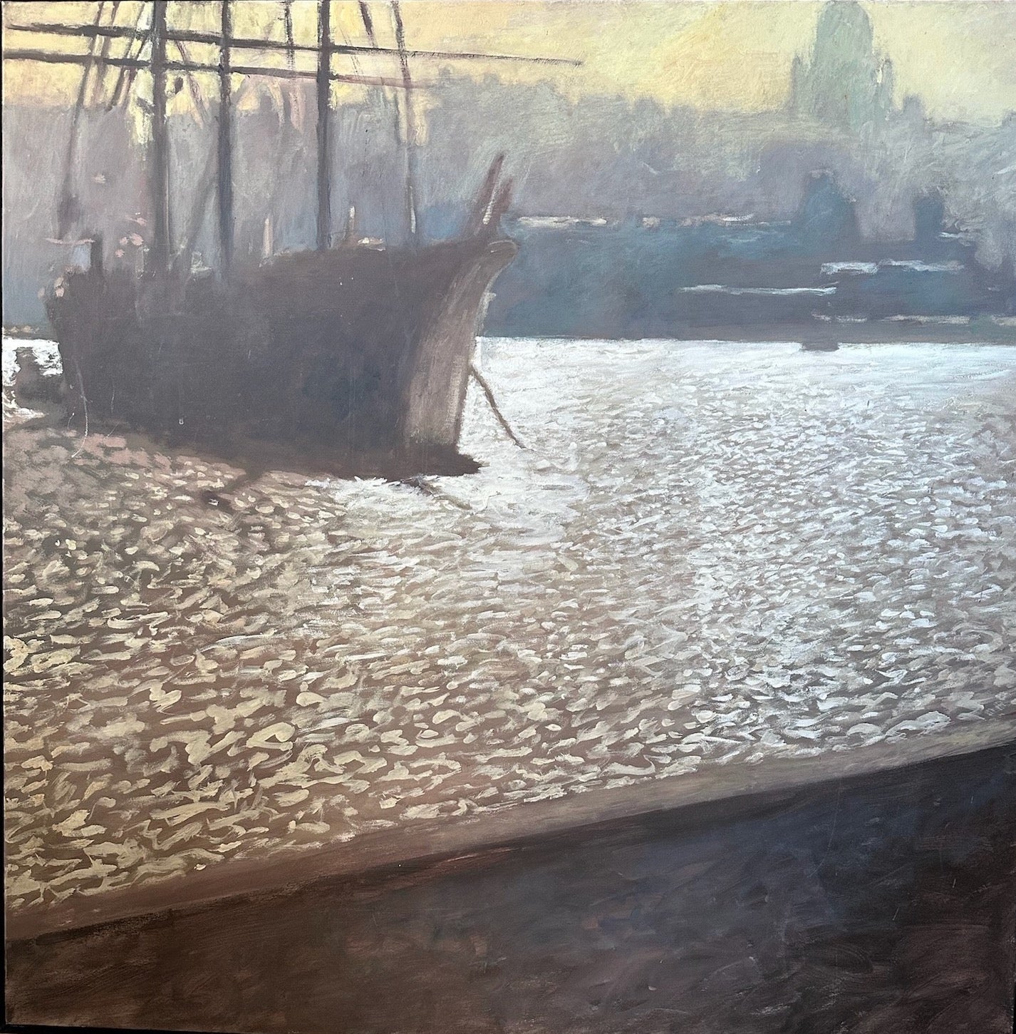 Jonas Wickman - Af Chapman, acryl på duk