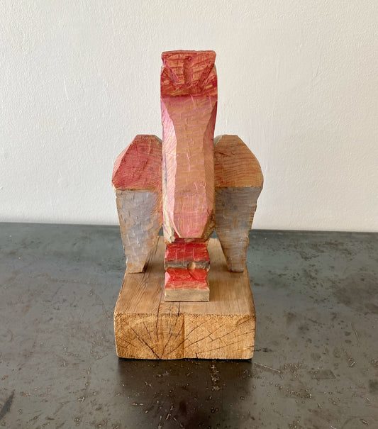 Staffan Roswall - Pelikan (träskulptur)