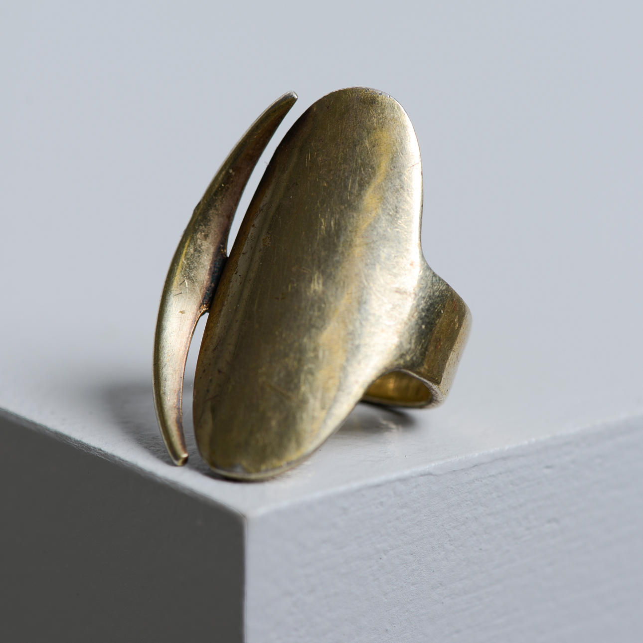Inga-Britt IBE Dahlquist - goldplated ring