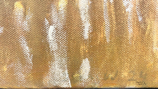 Jonas Wickman - Skymning, acryl på duk