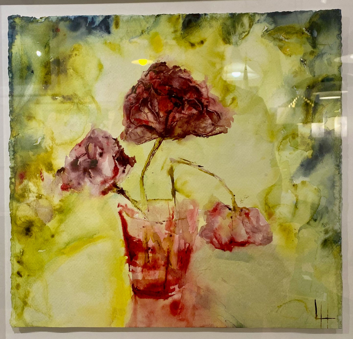 Lena Hoel - Fukt, water color