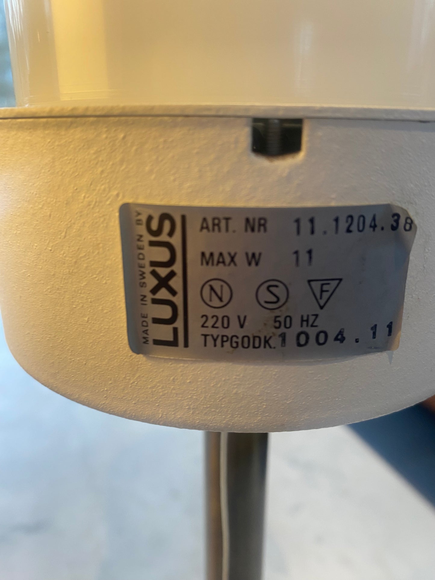 Luxus - Set of 2 brass table lamps by Uno & Östen Kristiansson