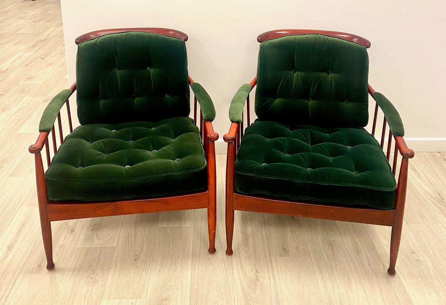 Set of 2 Skrindan chairs by Kerstin Hörlin-Holmquist for OPE, Sweden