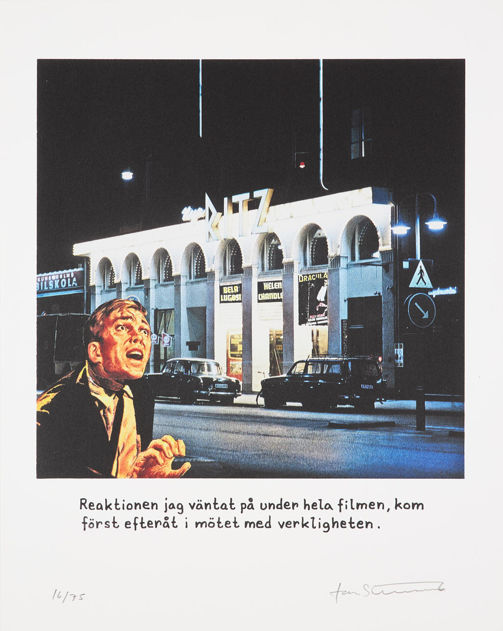 Jan Stenmark - Film & Verklighet, Fine Art Print