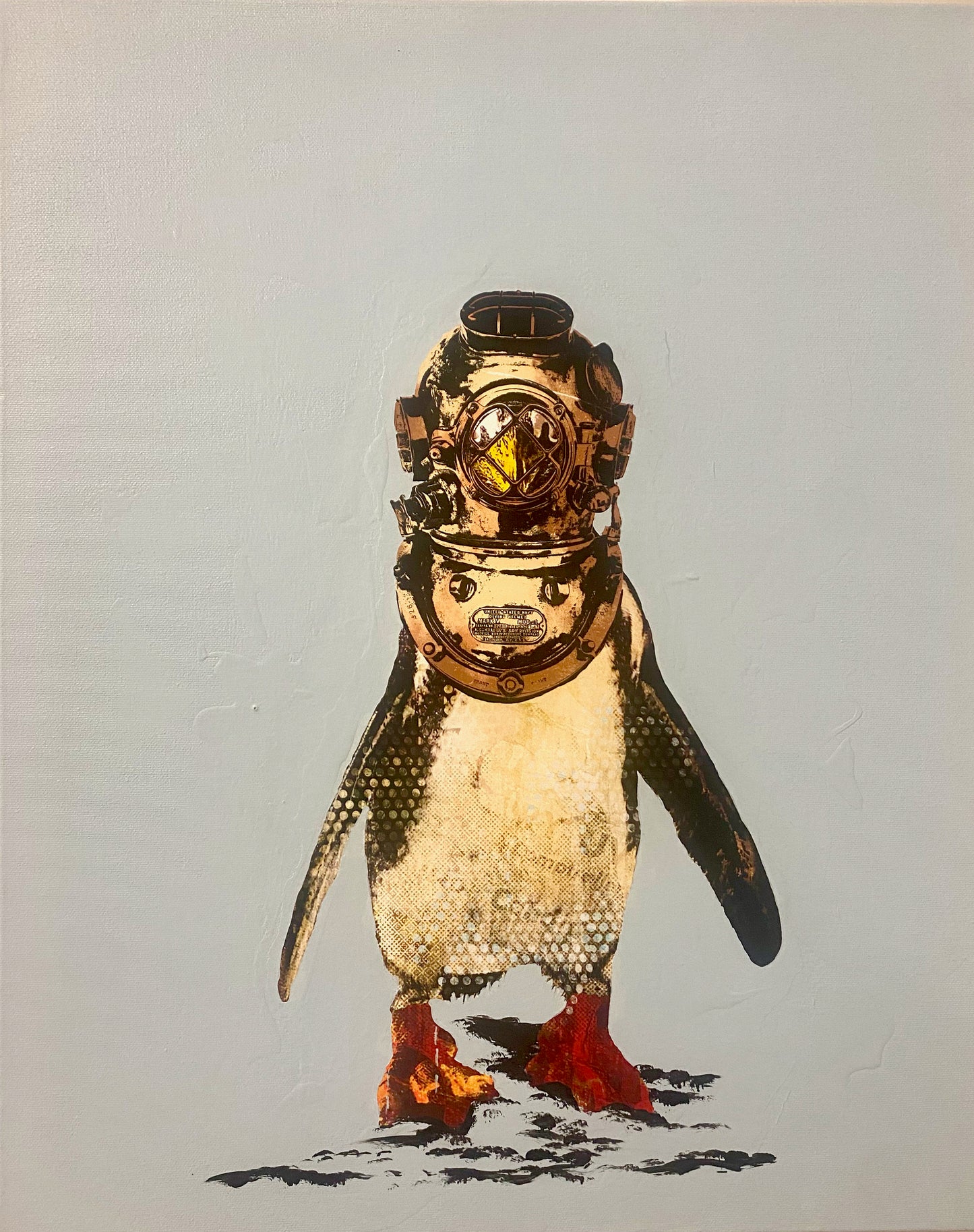 Robert Hilmersson - The Deeper I Get, acrylic on canvas