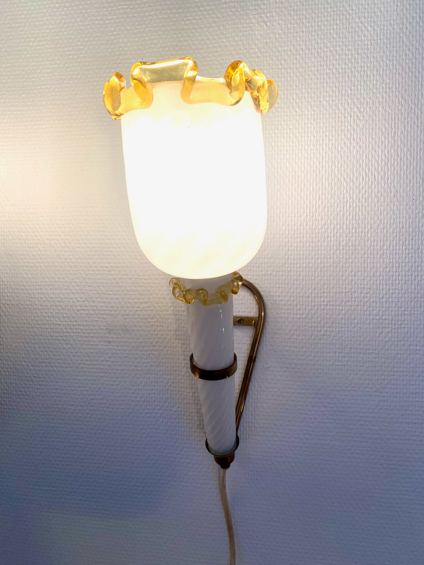 Wallsconces Venini - attributed to Fulvio Bianconi