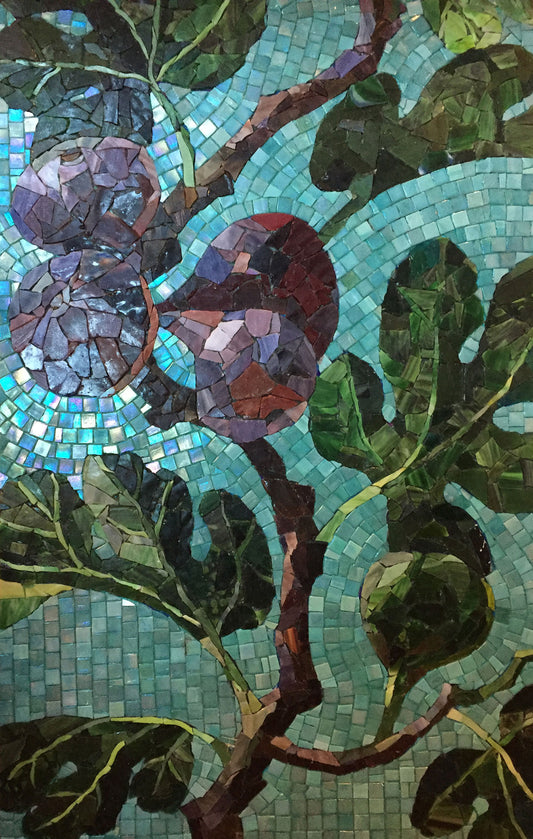 Mosaic champagne table