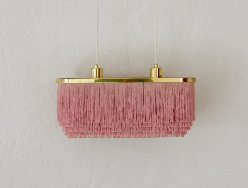 Hans-Agne Jakobsson - Silk fringe ceiling lamp