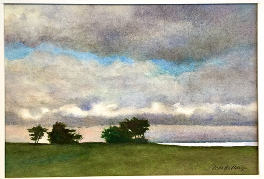 Lars Östling - Groves (Träddungar), watercolor