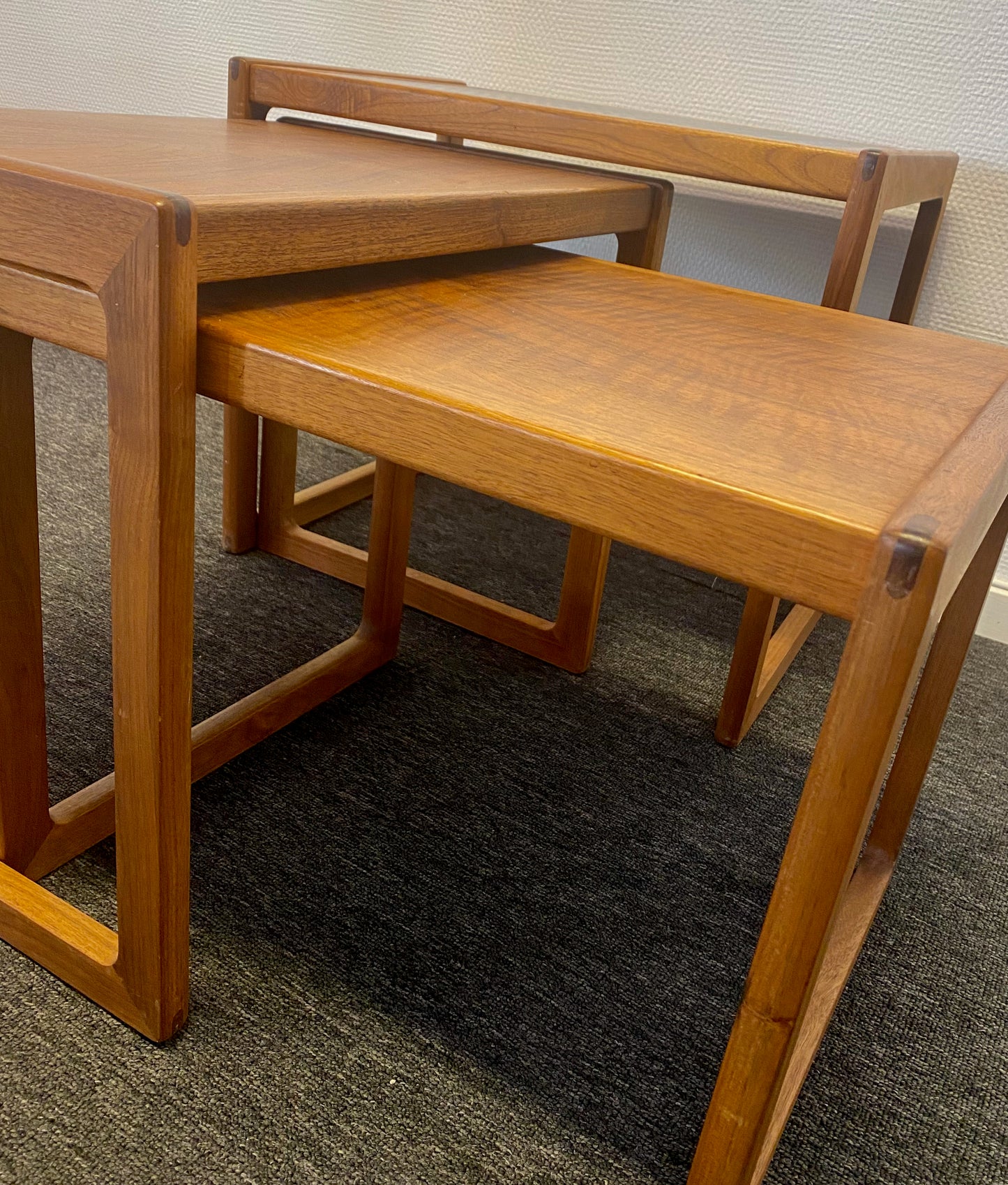 Kurt Östervig - Teak nesting tables for Jason, Denmark