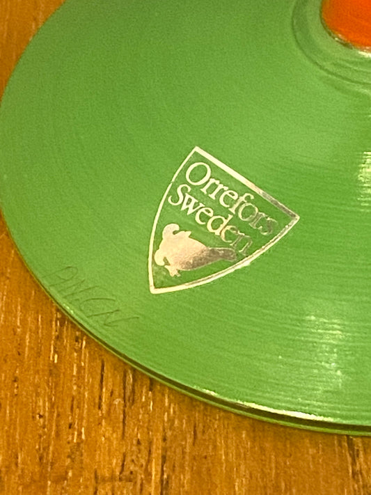 Anne Nilsson - Clown, champagneglas for Orrefors