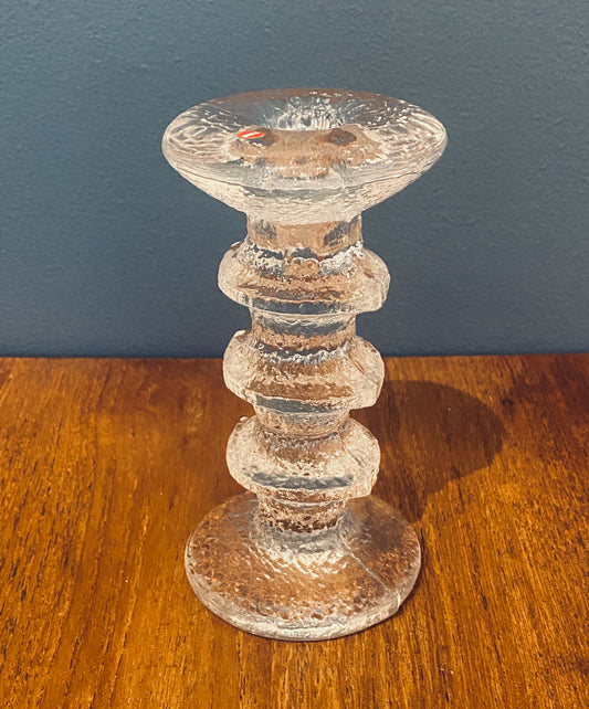 Timo Sarpaneva - Festivo, glass candle holder 150 mm