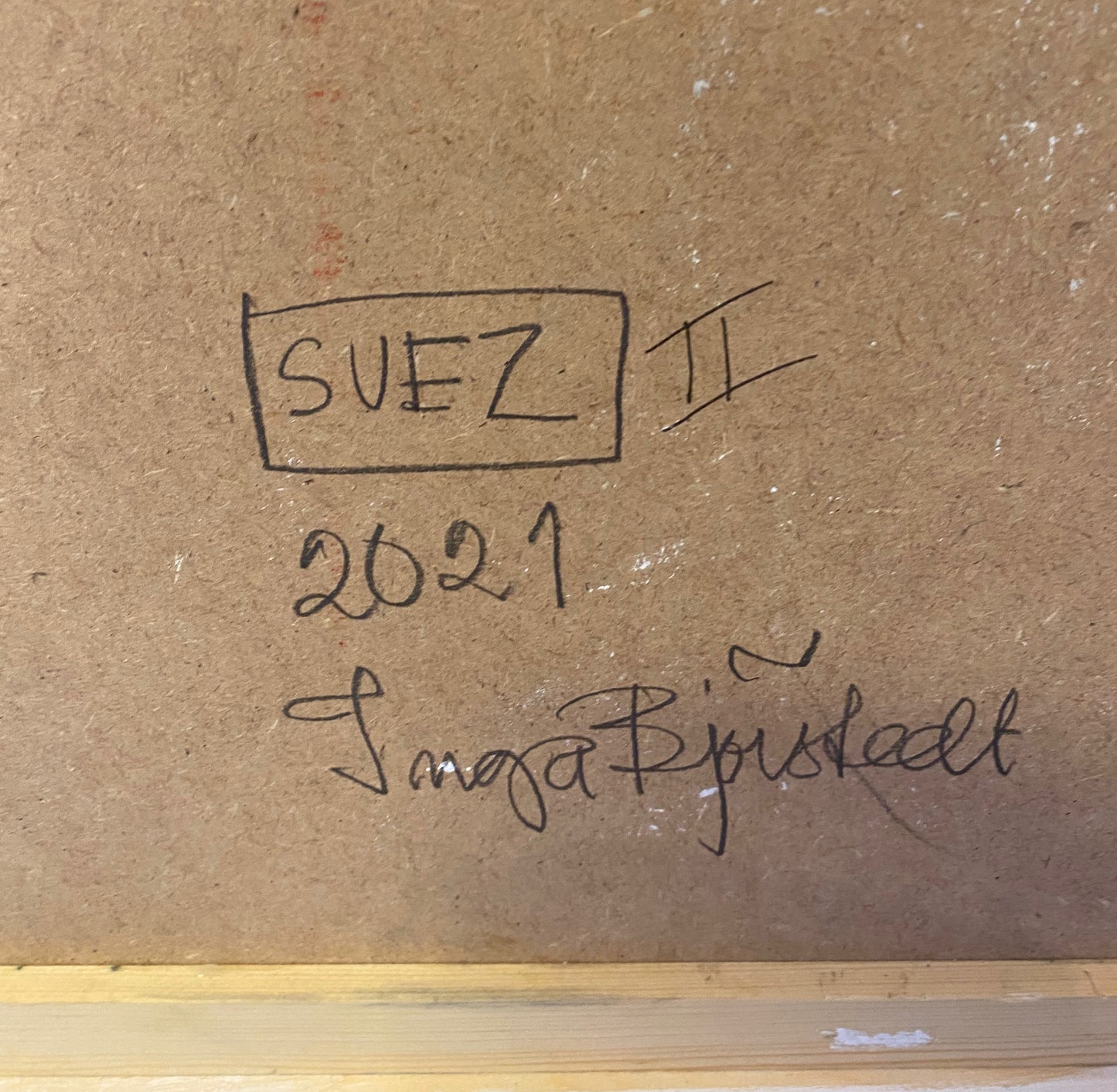 Inga Björstedt - Suez II