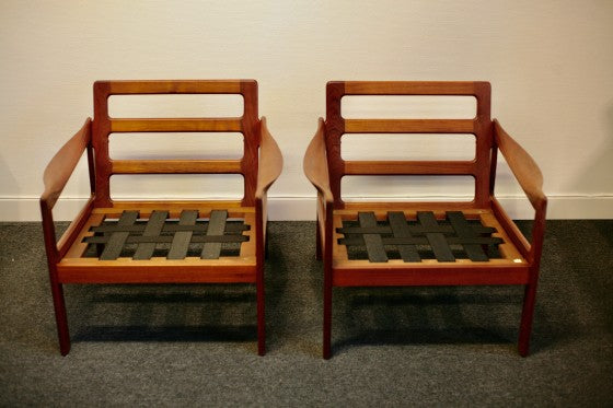 Illum Wikkelsö - Set of 2 easy chairs, model 20