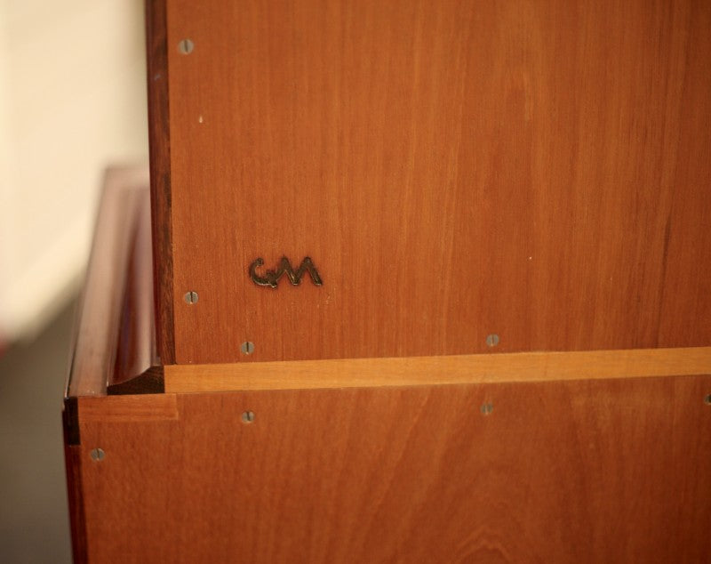 Carl Malmsten - Middle Kingdom, intarsia cabinet