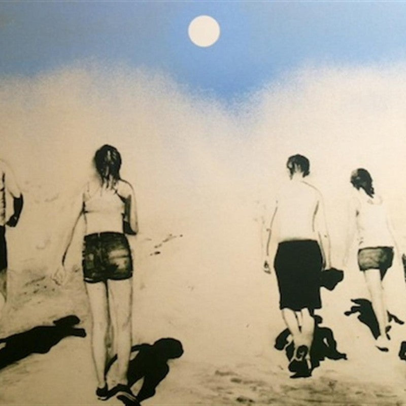 Joakim Allgulander - Moonwalkers, colour lithograph