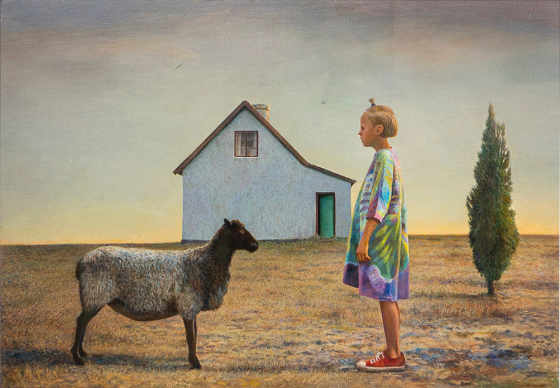 Lars Östling - The Meeting (Möte), fine art print