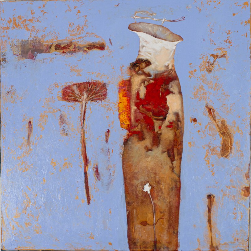 Oleg Bondarenko - Organic vase I, oil painting