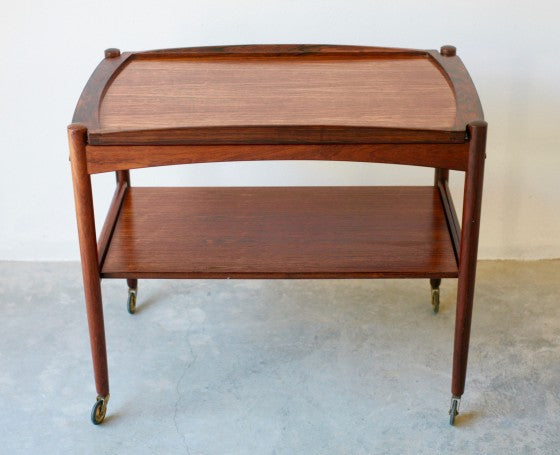 Kurt Östervig - Rosewood serving trolley for Jason