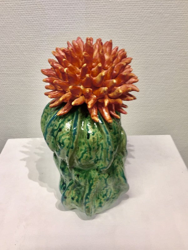 Per Hammarström - Porcelain coral flask