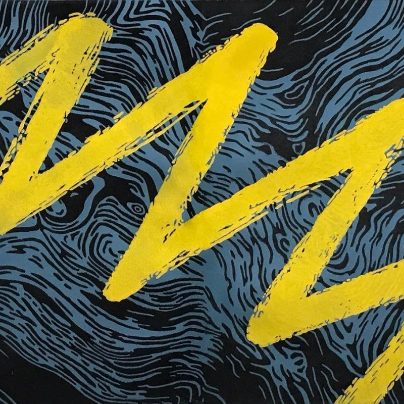 Lars Wikström - Shazam, wood cut