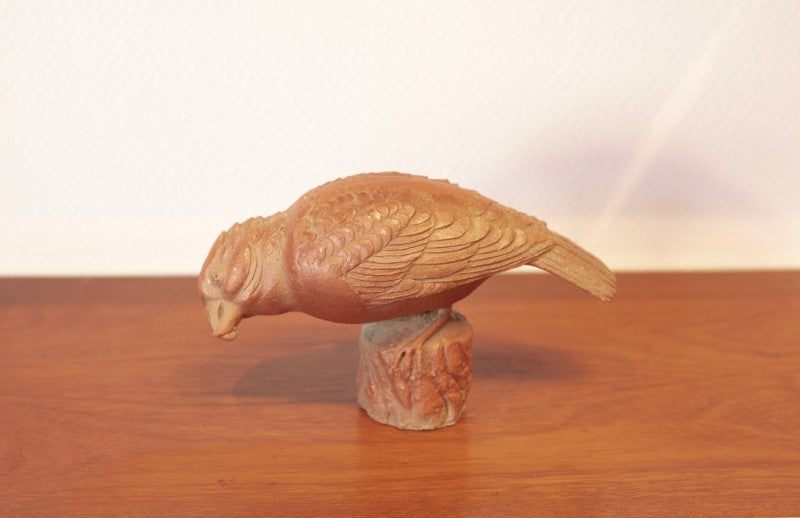 Tyra Lundgren - Crossbill figurine