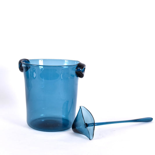 Nils Landberg - Bålskål (Punch bowl) i glas för Orrefors