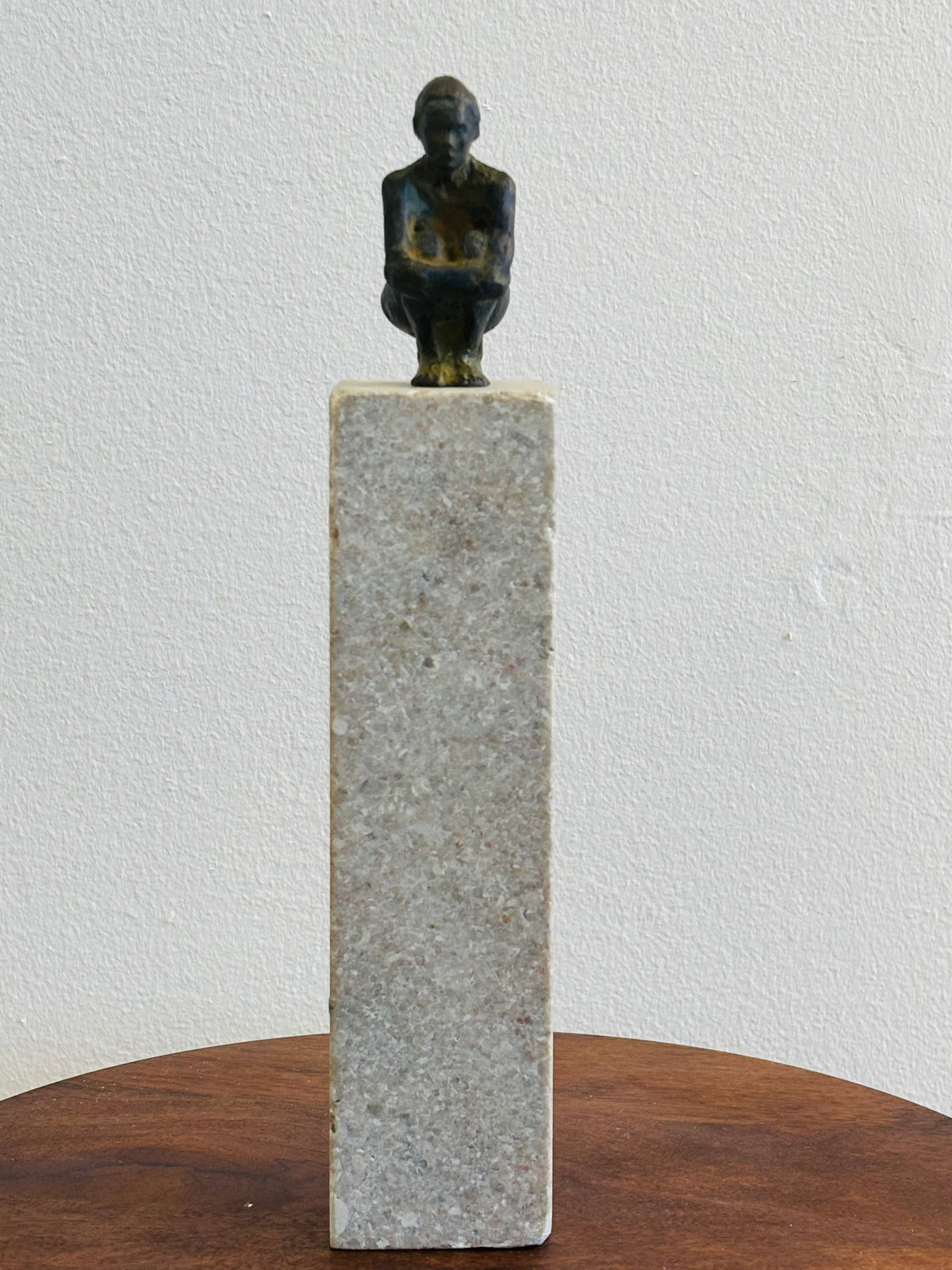 Ole Rosén - Huk, bronsfigurin