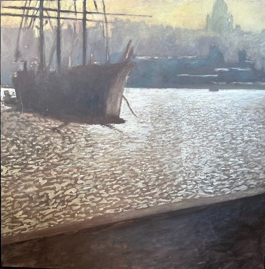 Jonas Wickman - Af Chapman, acryl på duk