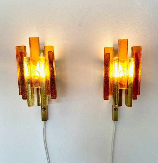 Svend Aage Holm Sörensen - Pair of wall sconces, Rustik