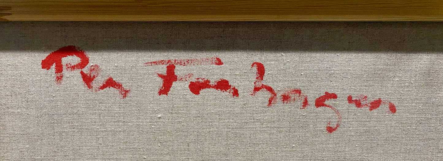 Per Fernhagen - Frost, acrylmålning