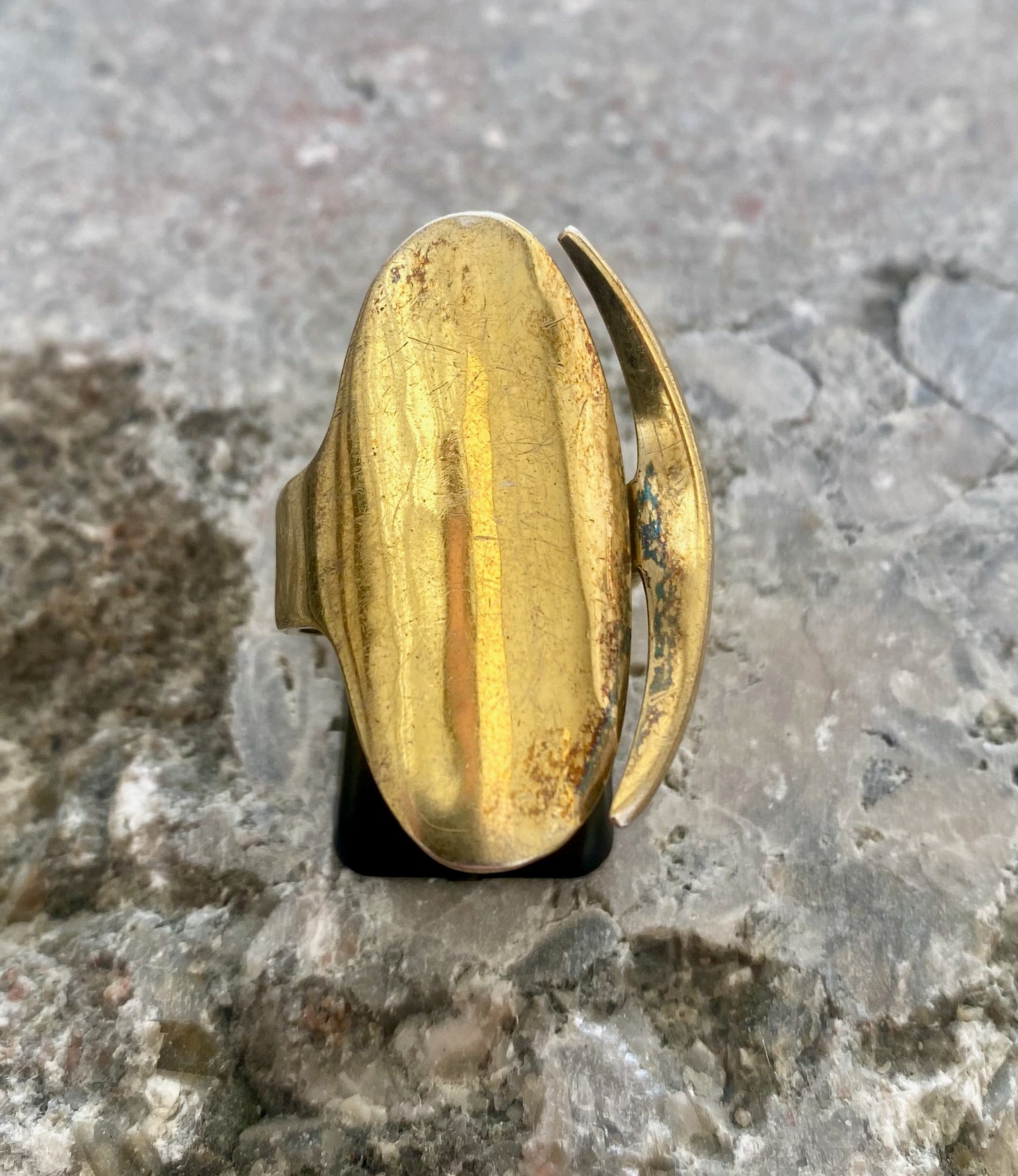 Inga-Britt IBE Dahlquist - goldplated ring