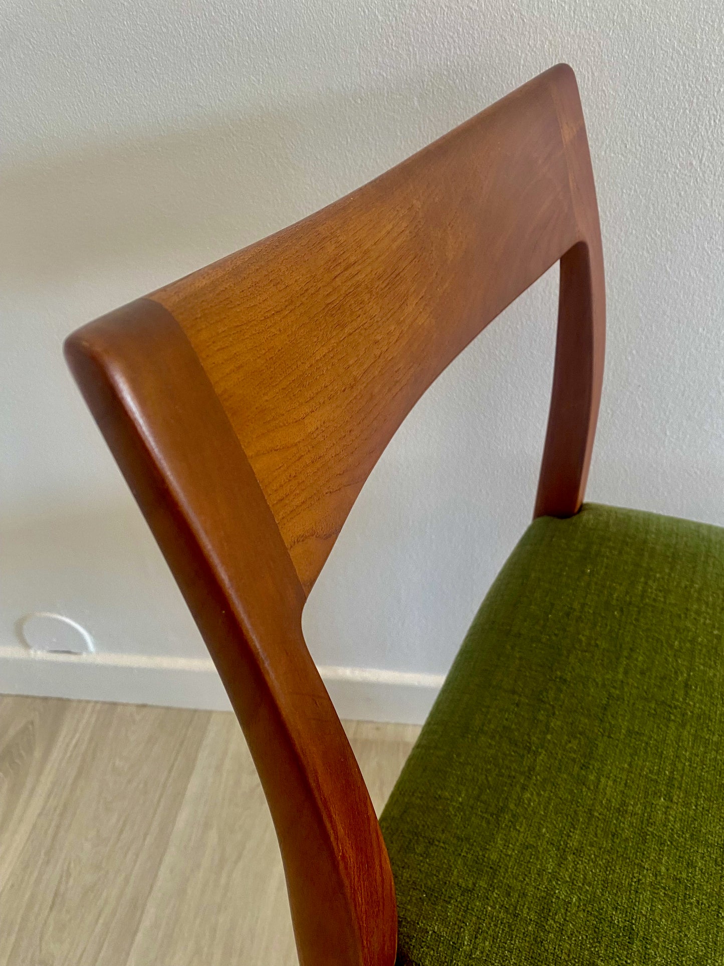 Yngve Ekström . Set of 4 chairs - Kontiki for Troeds