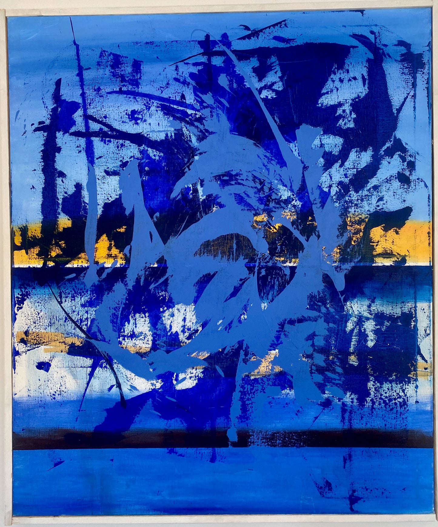 Per Fernhagen - Frost, acrylmålning