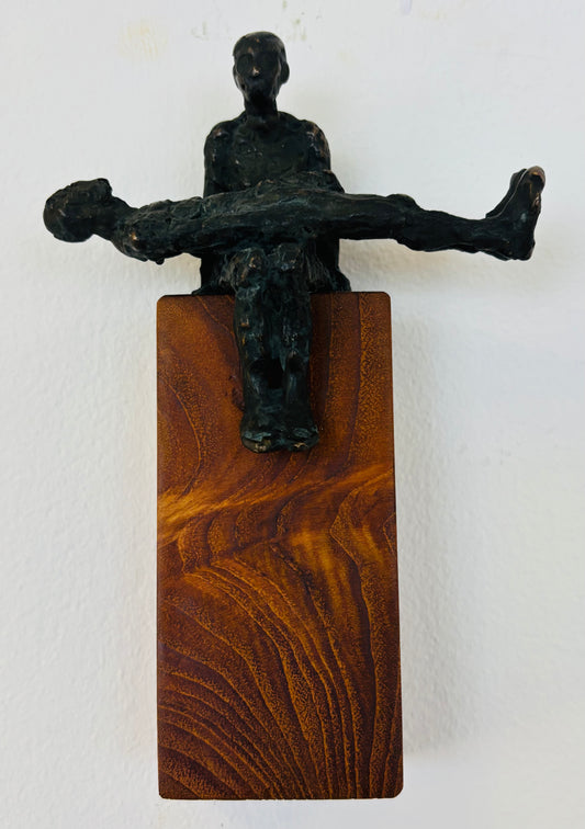 Ole Rosén - Pieta, bronze sculpture