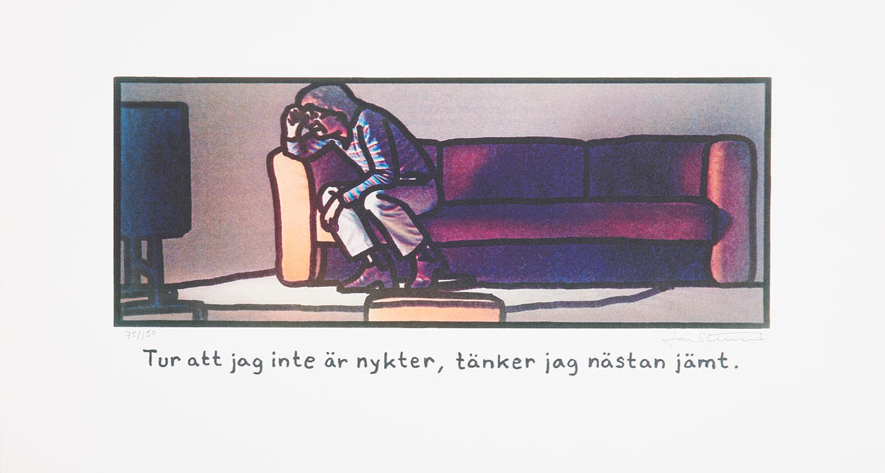 Jan Stenmark - Nykter, Fine Art Print