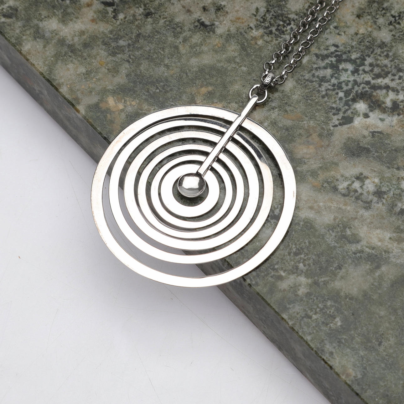 Tapio Wirkkala - Full Moon, silver pendant