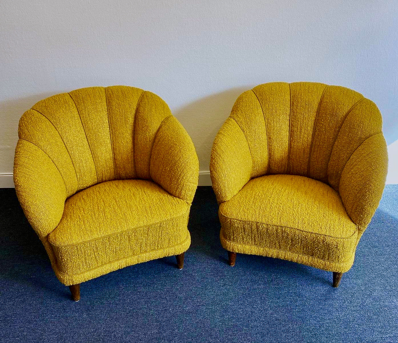 Set of 2 club chairs attributed to Carl-Johan Boman Finland