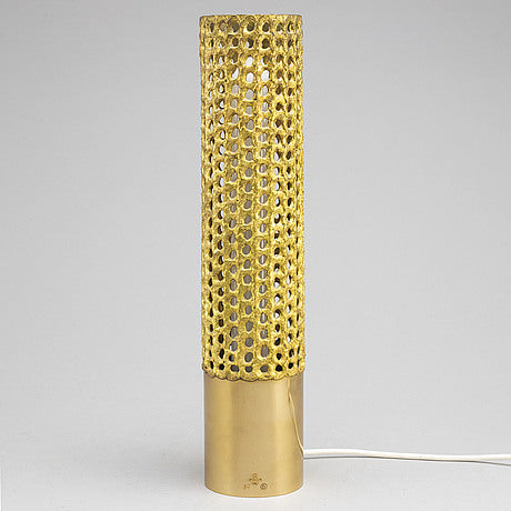 Pierre Forssell - Brutalist brass table lamp