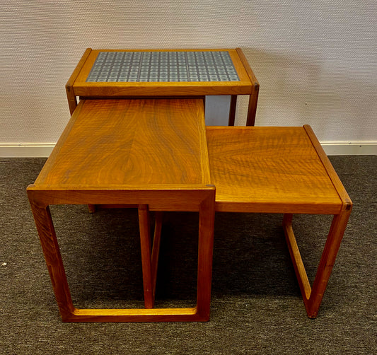 Kurt Östervig - Teak nesting tables for Jason, Denmark