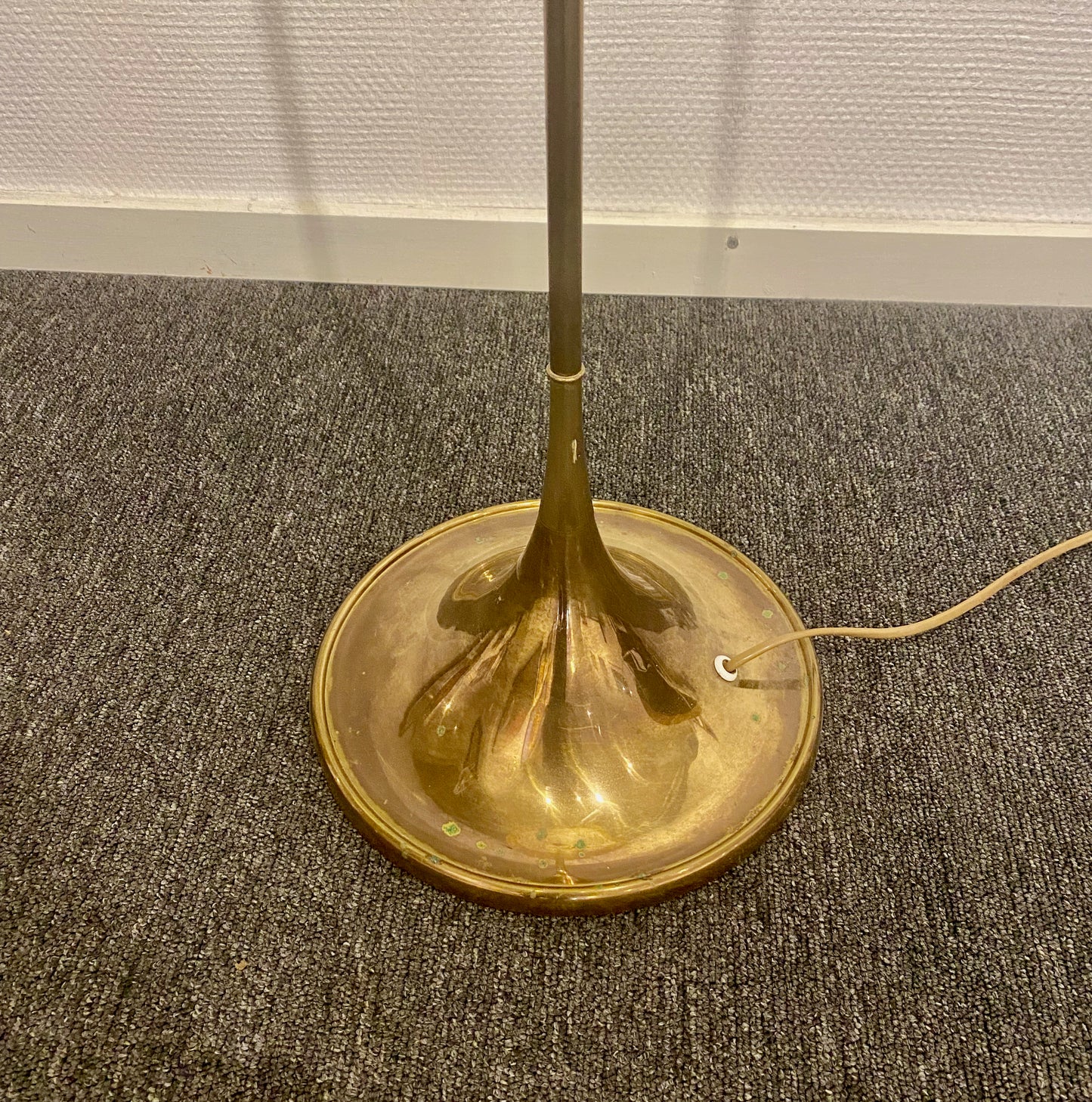 Bergboms -Brass floor lamp model G-024