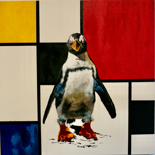 Robert Hilmersson - Mondrian, acrylic on canvas