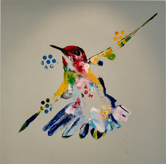 Robert Hilmersson - Sweet emotions, acrylic on canvas