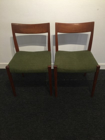 Yngve Ekström . Set of 2 chairs - Kontiki for Troeds