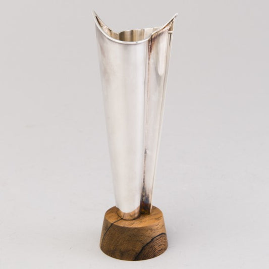 Tapio Wirkkala - 'Liekki', silver vase for Kultakeskus